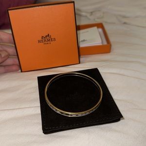 Hermes Fantaisie d'Etriers bangle
